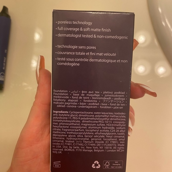 tarte Other - Tarte Amazon clay full coverage foundation brand new